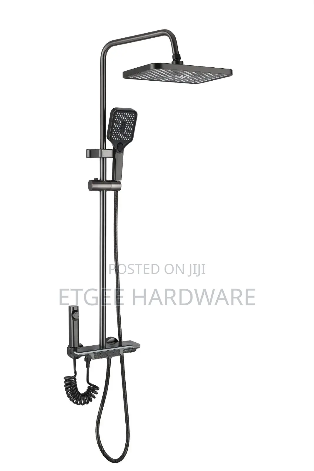 Gray Piano Shower Mixer Brimix