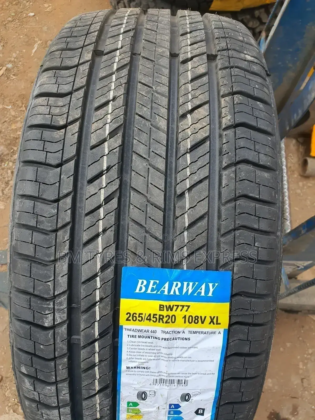 265 /45 R20 Bearway Tyres