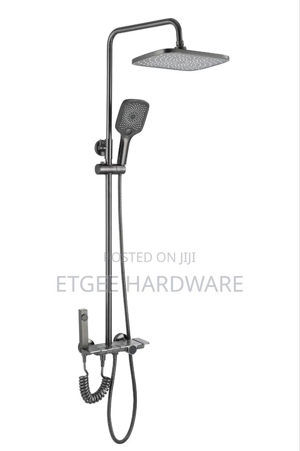 Grey Piano Shower Mixer 8880NG