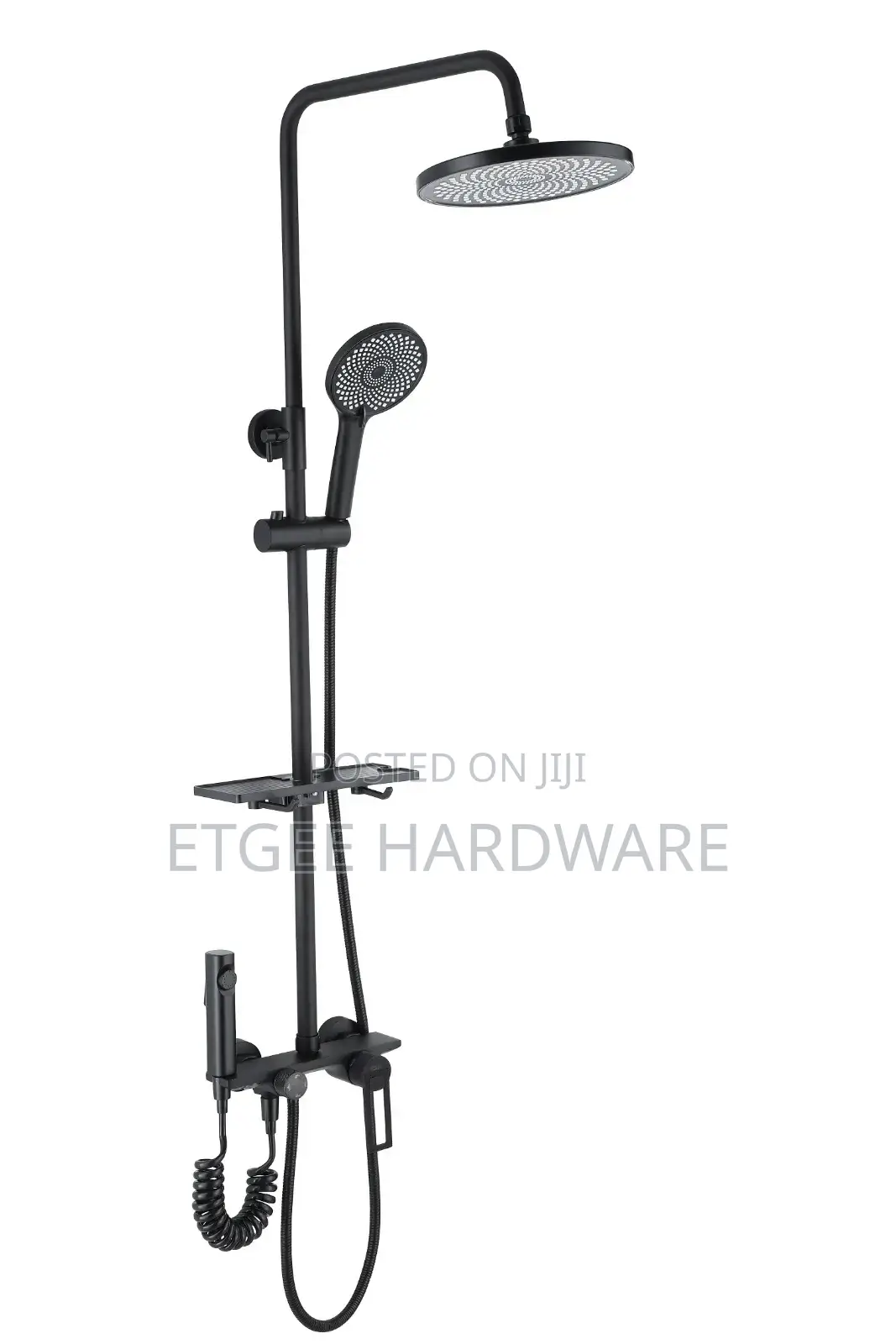 Shower Mixer Risers Brimix Black 8879X