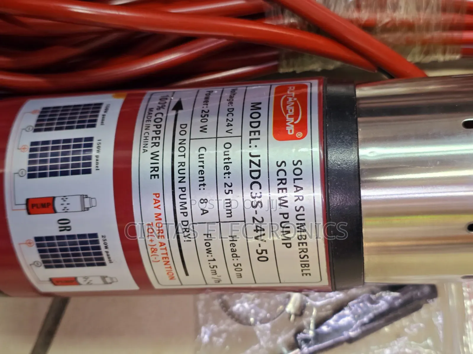 Rutan Solar Pump