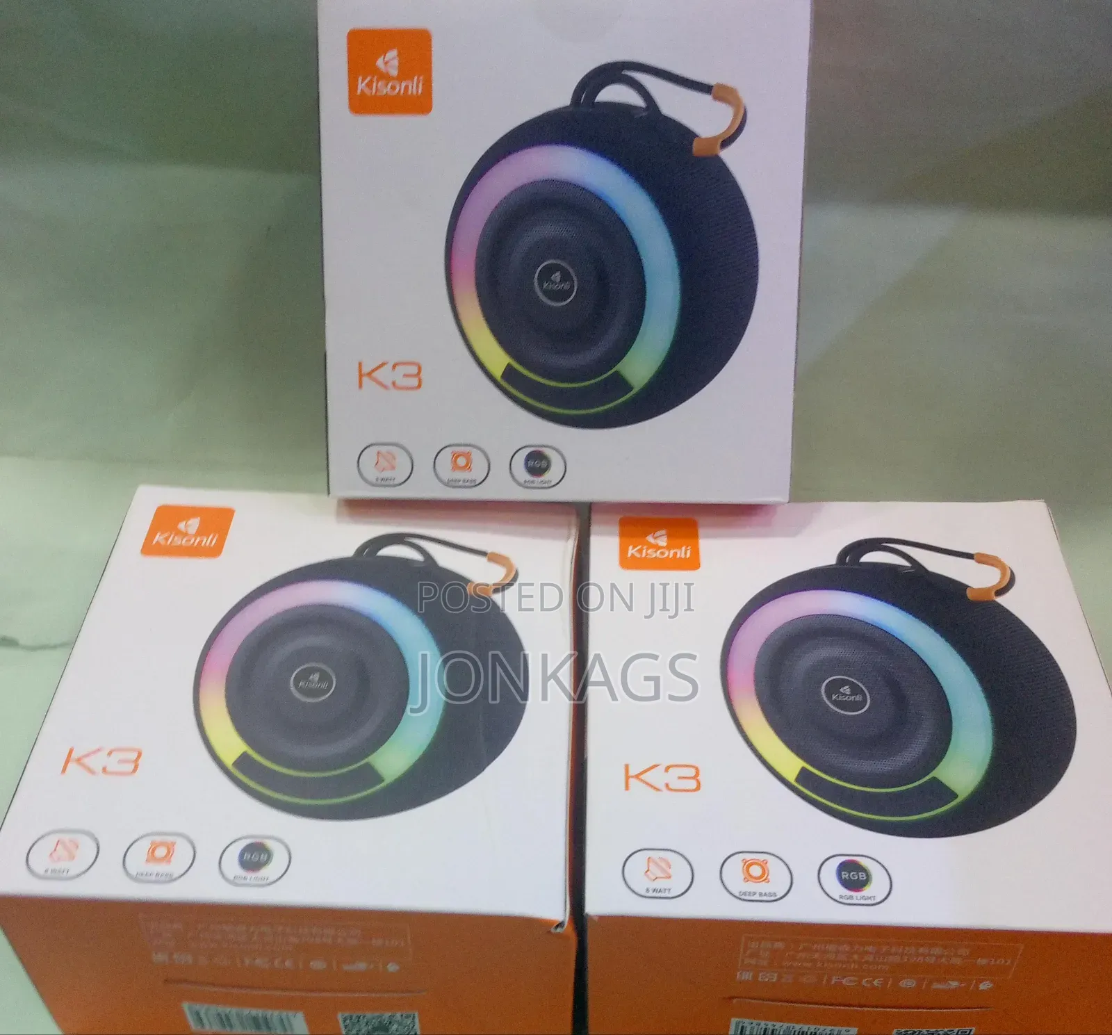  Kisonli Bluetooth Speaker