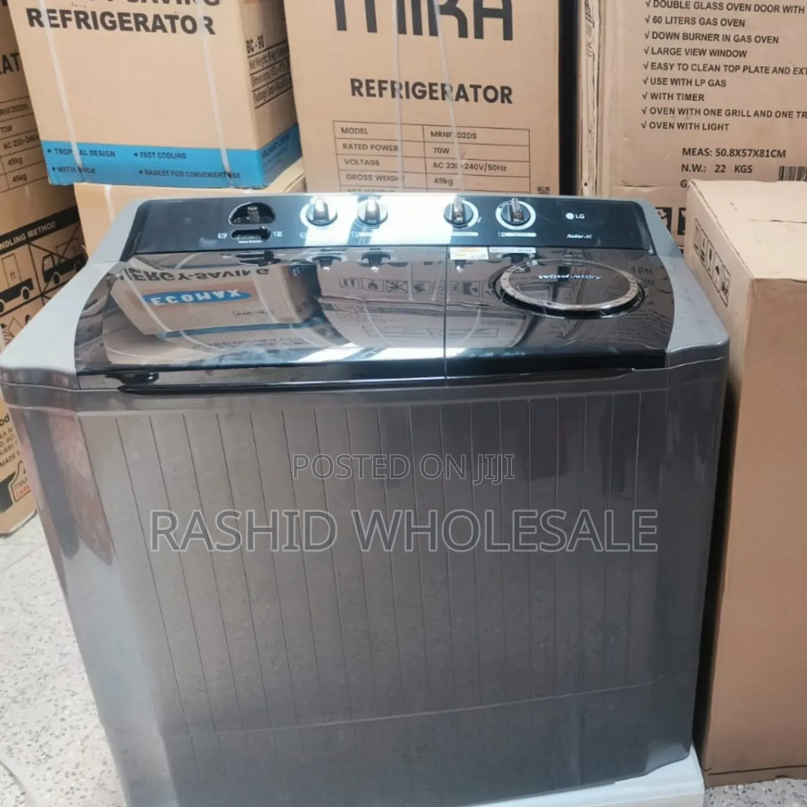 Lg 18kg Twin Tub Washing Machine .