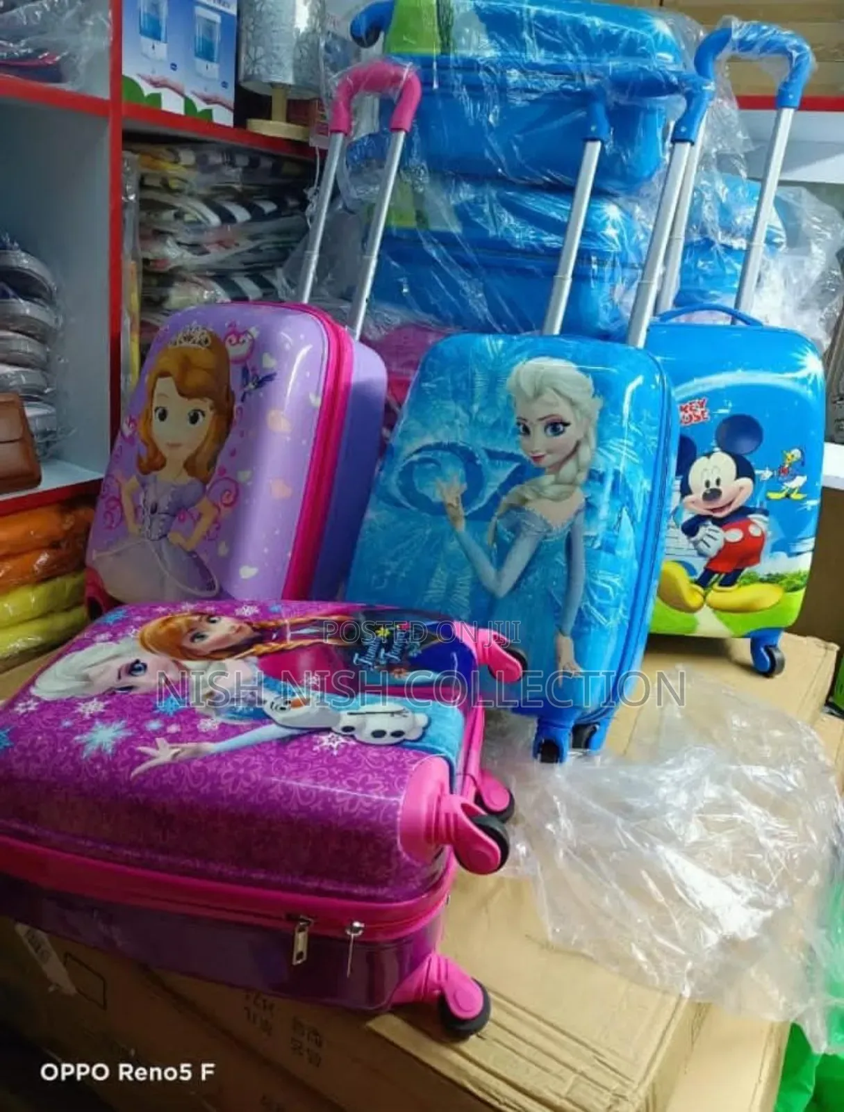 Cartoon Themed Kids Trolley Bags*