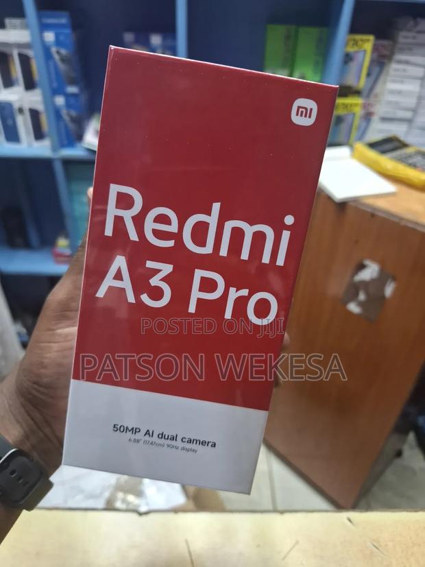 New Xiaomi Redmi A3 Pro 128 GB Black - main view