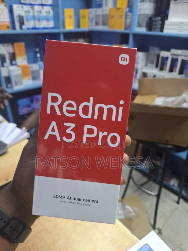 New Xiaomi Redmi A3 Pro 128 GB Black - thumbnail 3