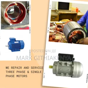 Servicing ,Repair Rewinding of Single Three Phase Motors