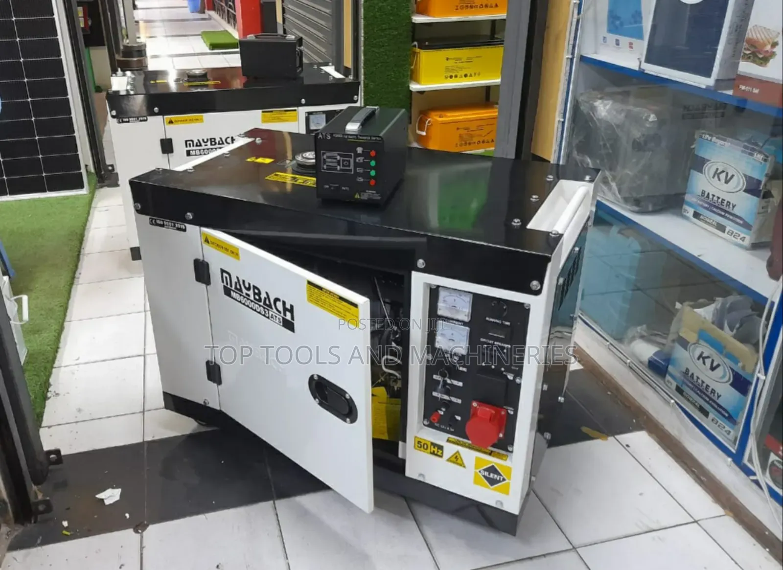 Automatic Maybach 10kva 3 Phase Silent Diesel Generator Ats