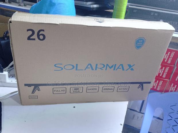 Solarmax 26" Digital Led Tv, Inbuilt Decoder,Free Channels - thumbnail 3