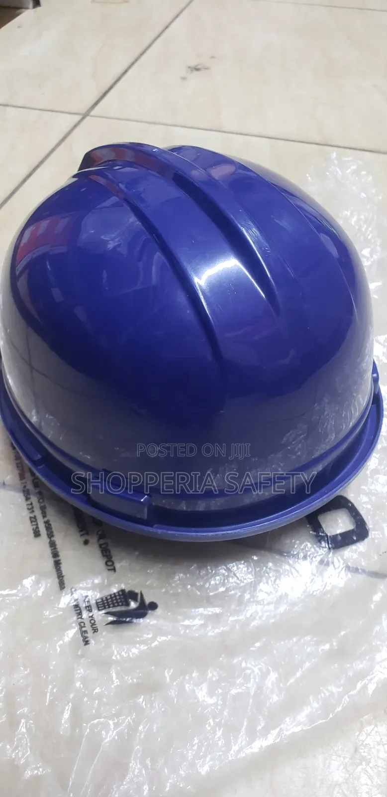 Blue Light Weight Helmet