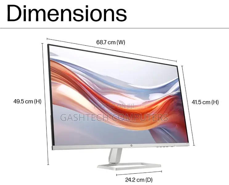 Hp Series 5 31.5 Inches FHD Monitor - 532sf