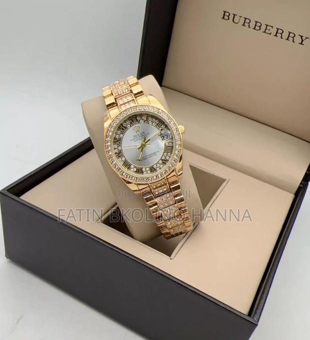 Goldish Iced Rolex for Her - thumbnail 2