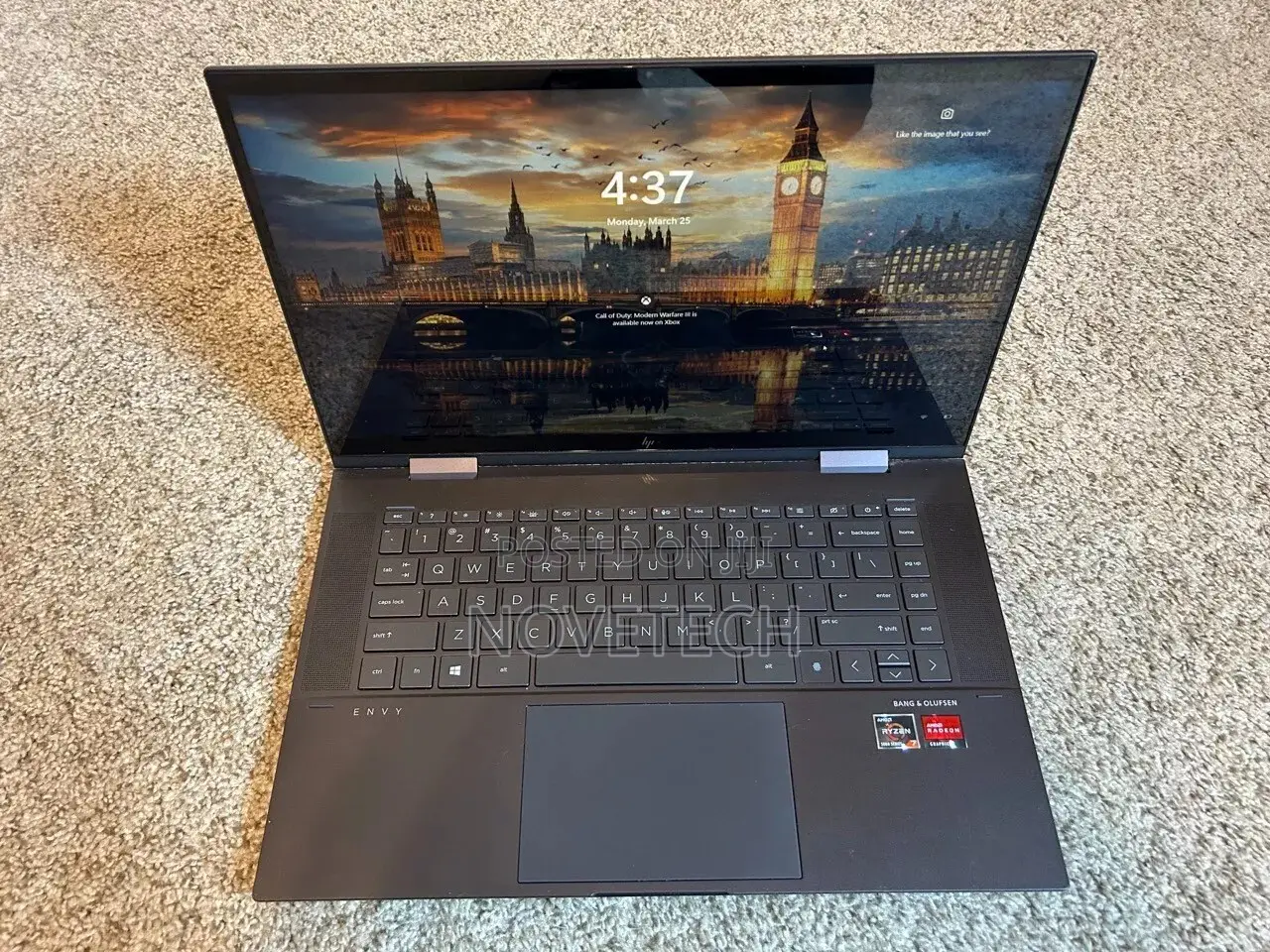 New Laptop HP Envy 15 16GB AMD Ryzen 7 SSD 512GB