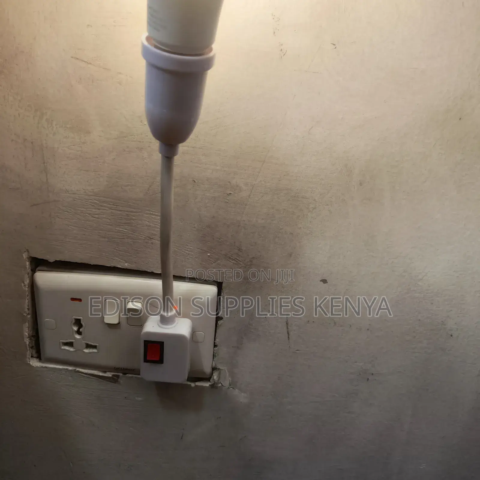 Portable Socket Bulb Holder Plugs Into Socket Lamp Holder
