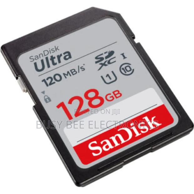 Sandisk 128GB Ultra UHS-I SDXC Memory Card - main view
