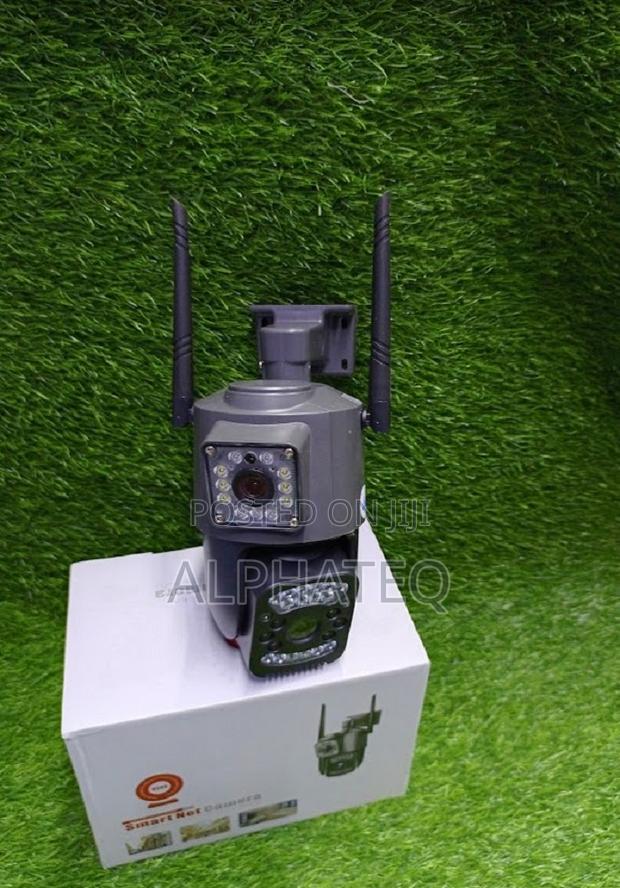 4G Dual Lens AC Indoor Simcard PTZ Wireless Camera