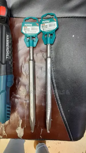 Rotary Hammer Chisel and Drill Bit