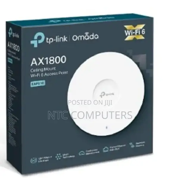 Tp-Link Ax1800 Wall Plate Wifi 6 Access Point - Eap615-Wall