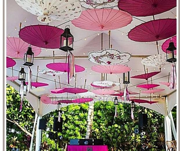 Hanging Veins/Leafs Umbrella Decor - main view