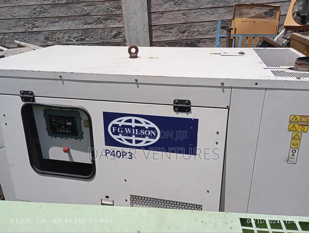 Generator Perkins 40kva Ex Uk