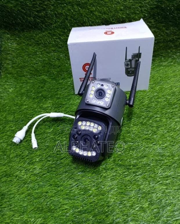Wireless 4G Dual Lens Dome Camera
