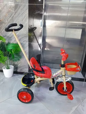 Push Tricycle With Detachable Handle/Melody