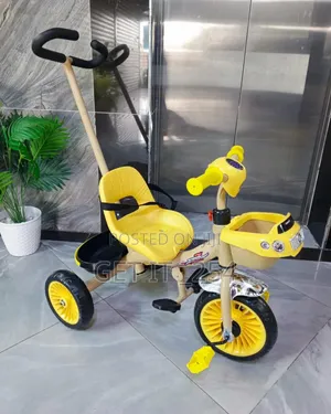 Push Tricycle With Detachable Handle/Melody