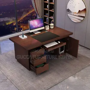Office Tables:1400mm Executive Home/Office Study Desk