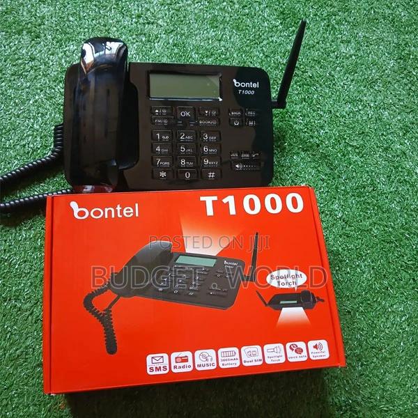 High Quality and Durable Bontel T1000 Dual SIM Land Phone