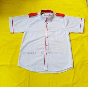Short Sleeve Corporate White Shirts - main view