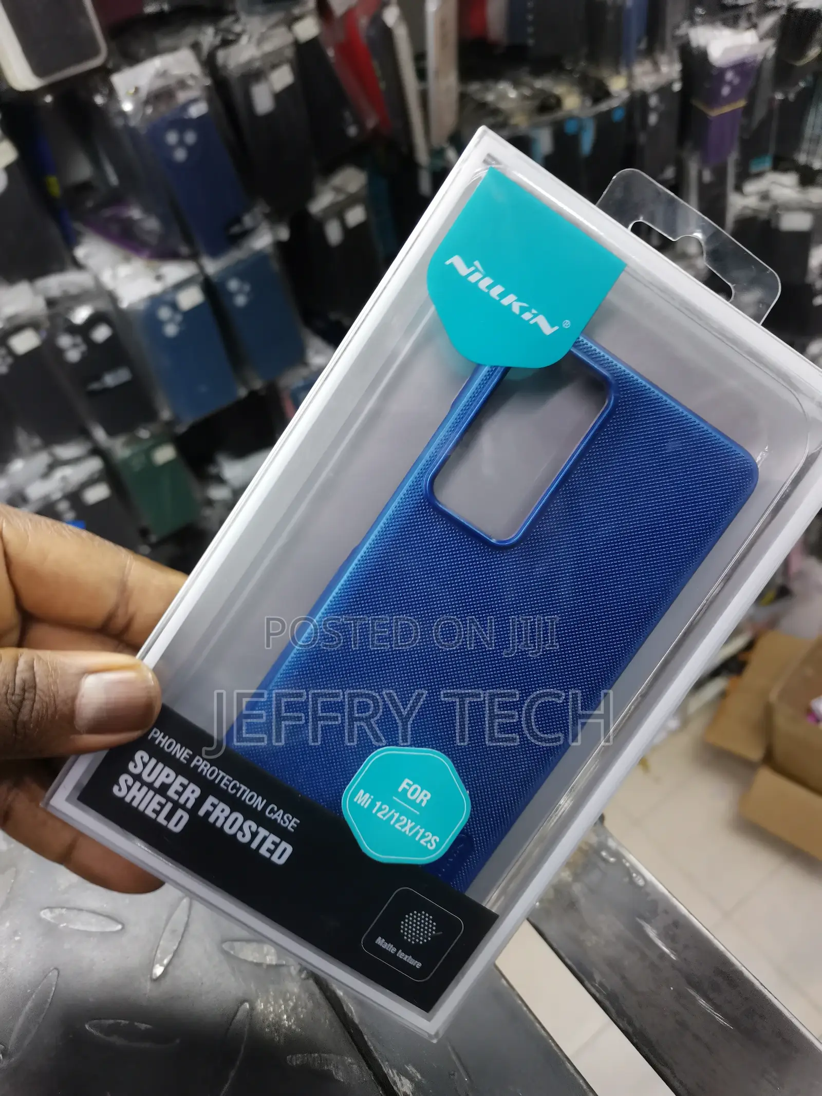 Nillkin Case for Xiaomi 12 (Mi 12), Mi 12X, Mi 12s-Blue