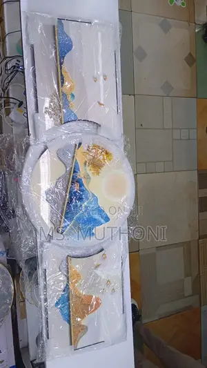 3pcs Crystal Porcelain Decorative Paintin