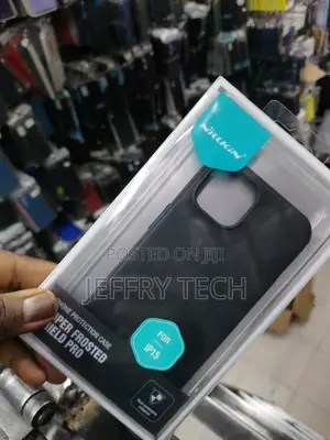 Nilikin Super Frosted Case for iPhone 15 -Black