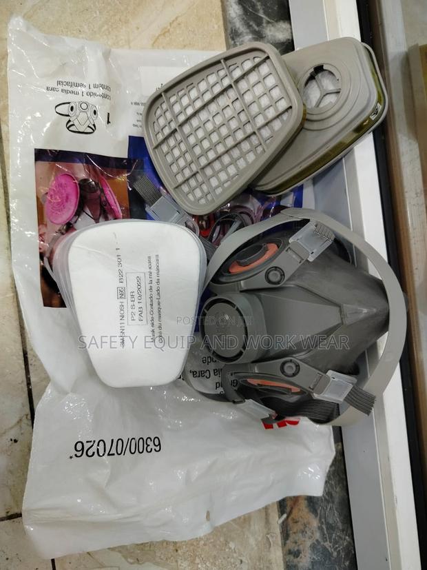 Series 6300 3M Half Face Masks Reusable Respirator - main view