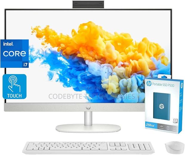 New Desktop Computer HP AiO 27 16GB Intel Core I7 SSD 1T - thumbnail 4