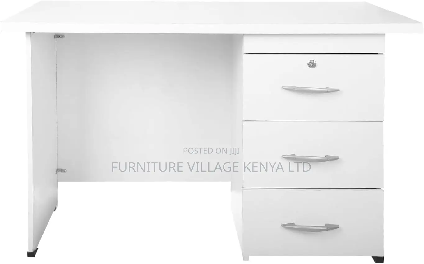 Study and Reception Desk With Three Drawers Office Made