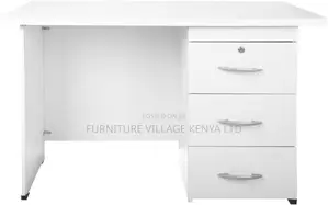 Study and Reception Desk With Three Drawers Office Made