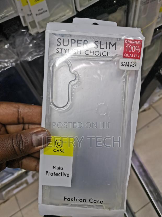 Samsung A34 Clear Case, Phone Cover Shockproof - thumbnail 3
