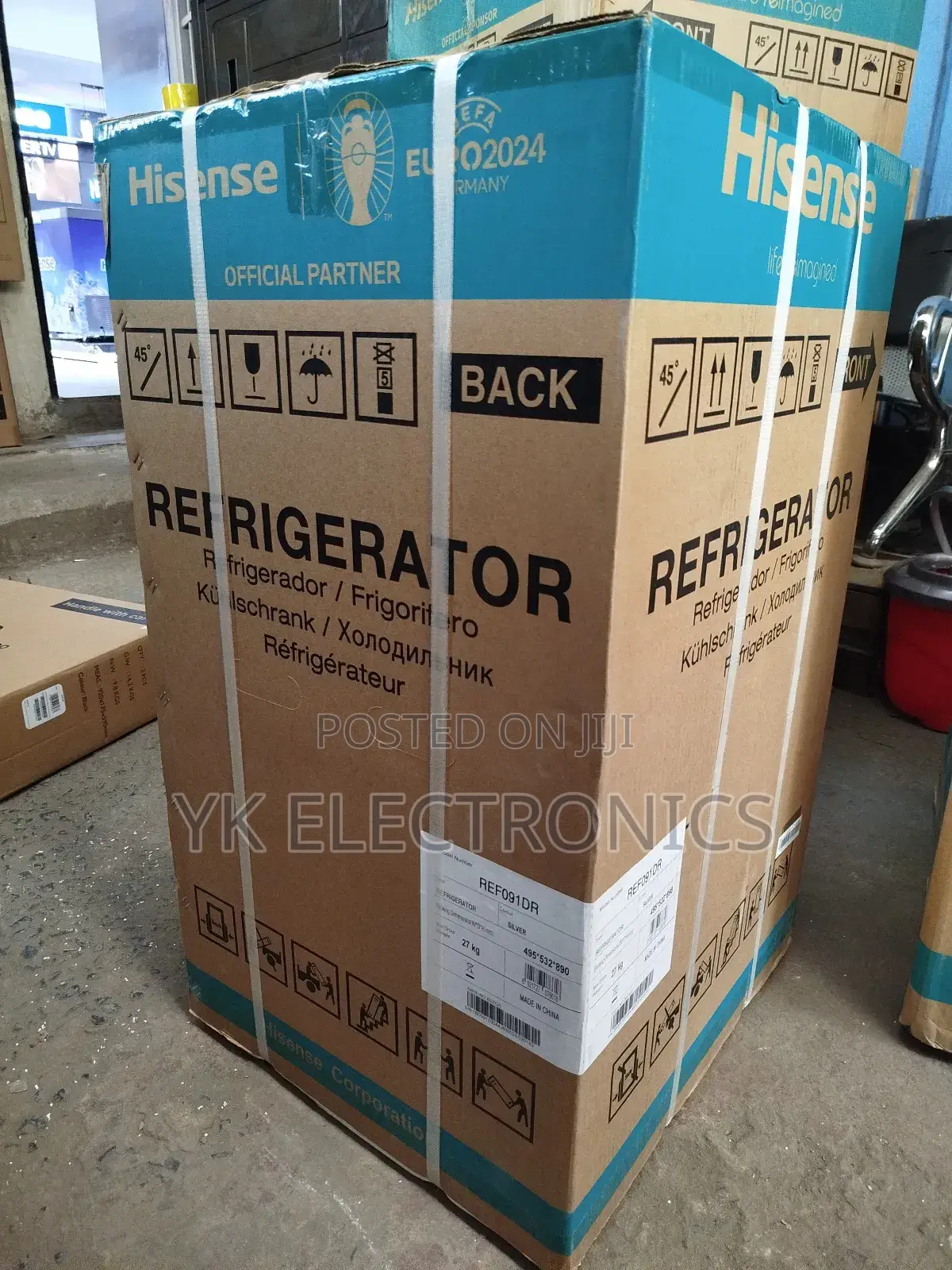 Hisense Ref091dr 91l Double Door Refrigerator