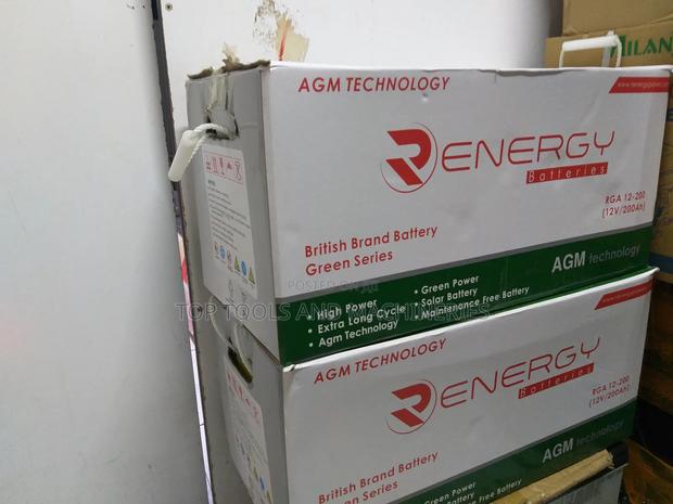 European Gel Battery R Energy 12v 200ah Solar Battery