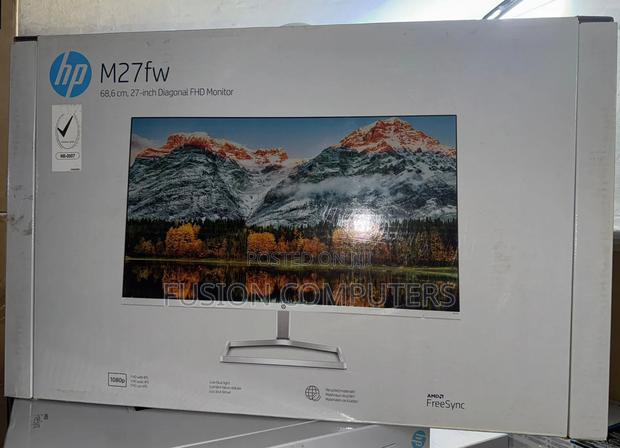 HP M27FW 27′′ Monitor – White Color – 2H1A4AA