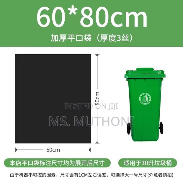 Large Size 50pcs Disposable Garbage/Trash Bags - thumbnail 5