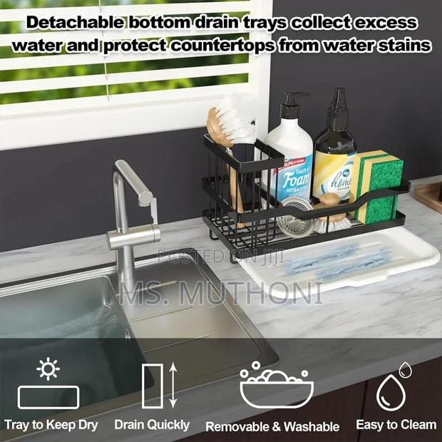 Kitchen Sink Drain Rack Stainless Steel - thumbnail 2