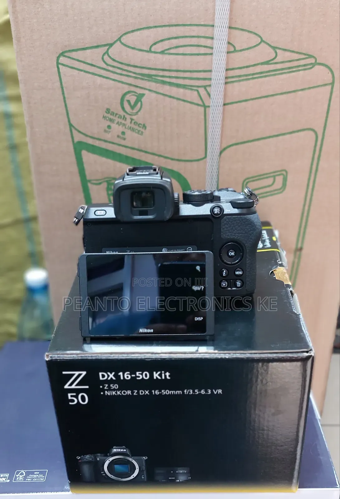 Nikon Z 50 Mirrorless Digital Camera With 16-50mm Lens