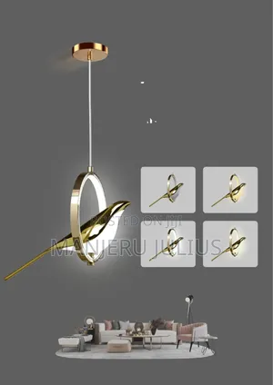 Golden Bird Pendant Light