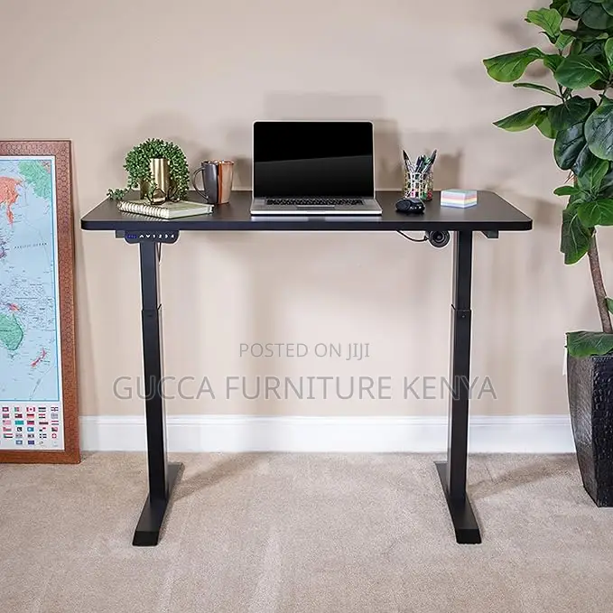 Executive Desk:1400mm Height Adjustable Standing Office Desk