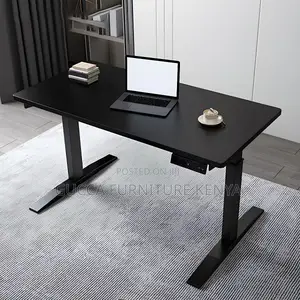 Executive Desk:1400mm Height Adjustable Standing Office Desk