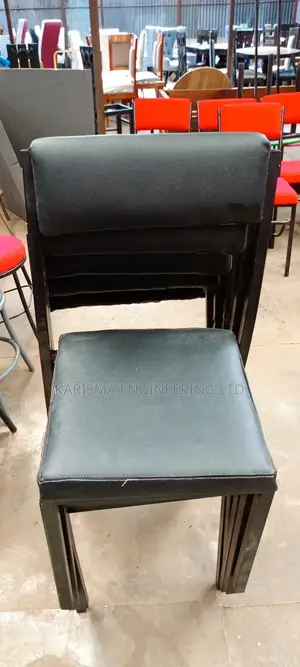 Brand New Black Resin Office Chair