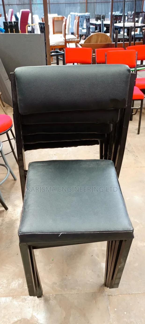 Brand New Black Resin Office Chair - thumbnail 2
