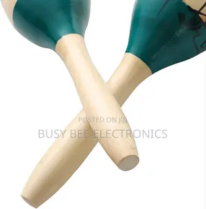 Maracas Large Colorful Wood Rumba